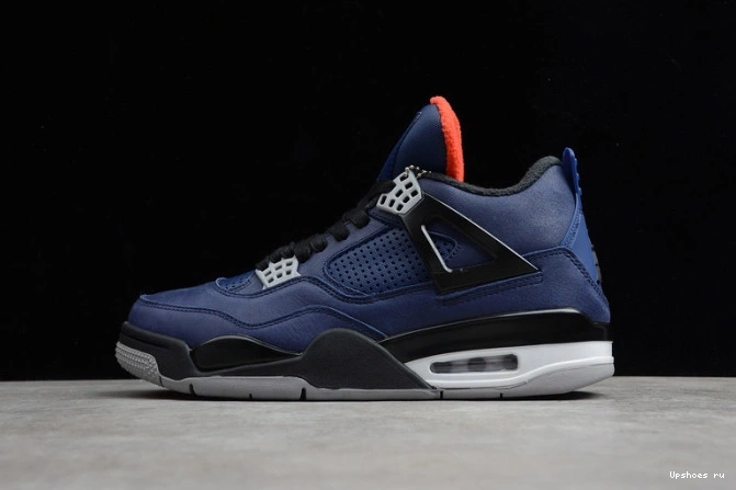 Loyal Air CQ9597-401 Habanero Black WNTR Jordan 4 Blue Red 0827